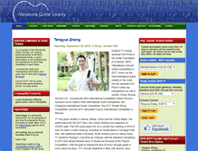 Tablet Screenshot of mnguitar.org